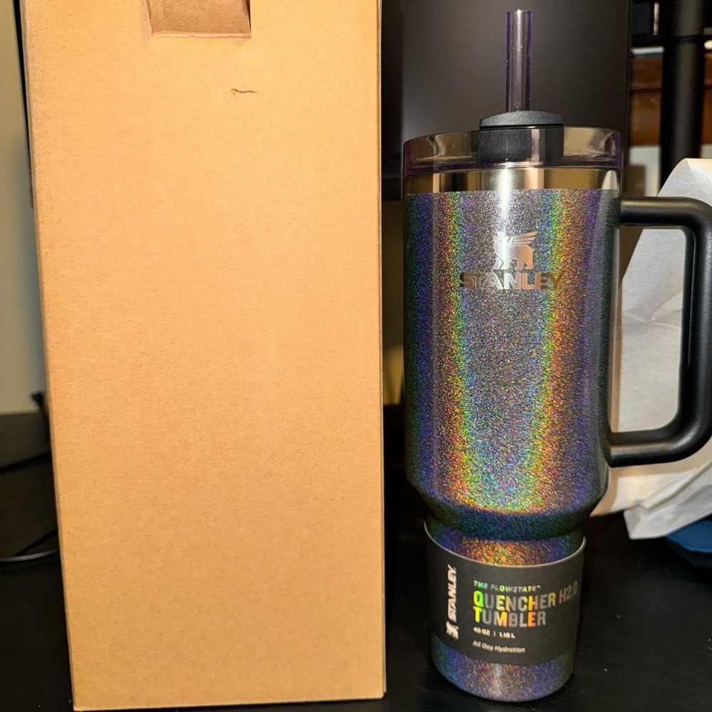Stanley 40oz Tumbler Midnight Glitz